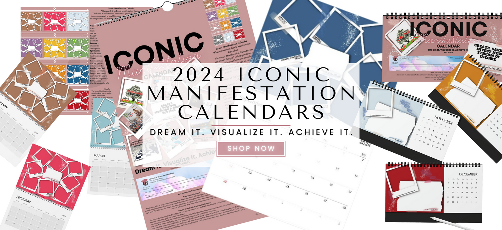 2024 ICONIC MANIFESTATION CALENDARS