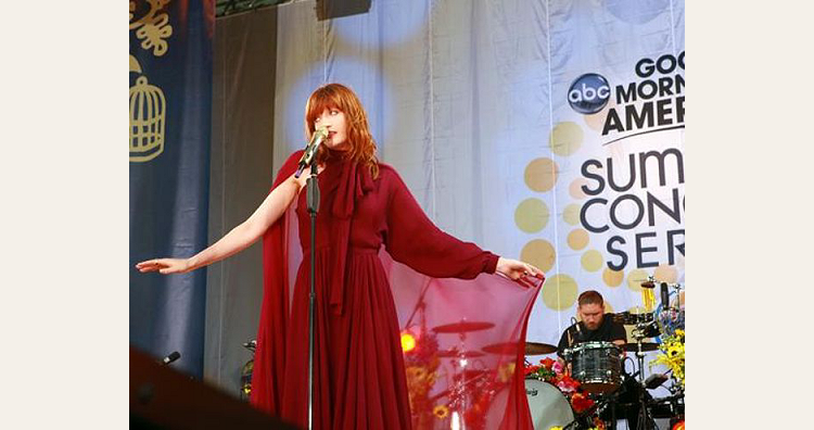 Florence The Machine | GMA | Hair By Tracy Balan